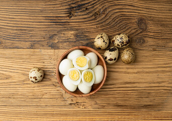 Quail Eggs, Diet Egg, Healthy Breakfast, Natural Organic Nutrition, Salad Ingredient Spotted Quail Egg