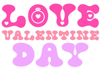 love valentine day ring digital files, svg, png, ai, pdf, 
ready for print, digital file, silhouette, cricut files, transfer file, tshirt print file, easy download and use. 
