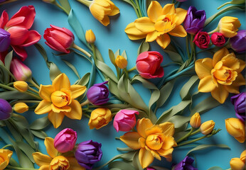 flowers close-up, photo for 3D wallpaper