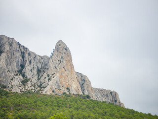 beautiful mountain landscapes. mountains and rocks