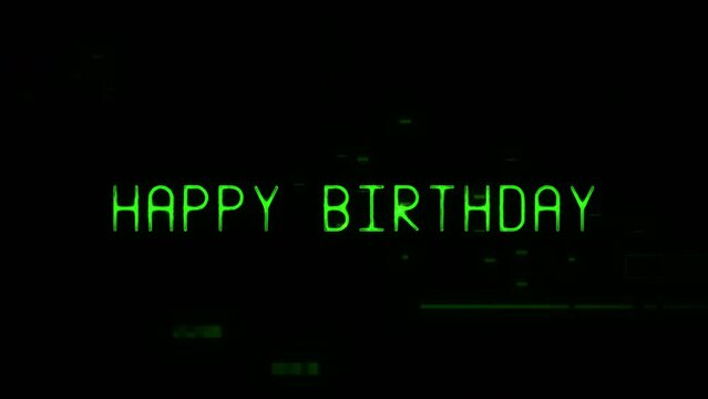 Happy Birthday Glitch