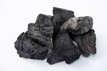 close up photo of charcoal