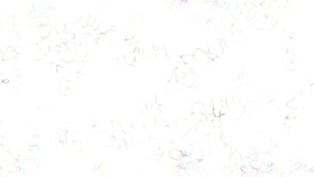 RGB Glitch White Texture Animated Background (Customizable)