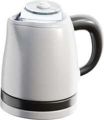 Electric Kettle 3D Illustration 