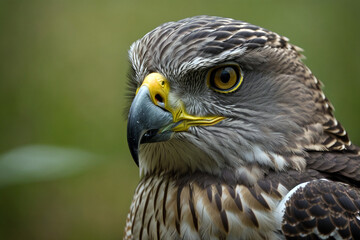 Obraz premium Northern goshawk bird ( Accipiter gentilis )