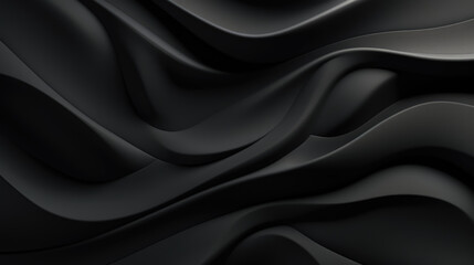 Obraz premium Dark Grey Art Design with Organic Elements