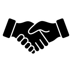 handshake business partnership illustration