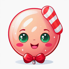Obraz premium lollipop kawai clipart
