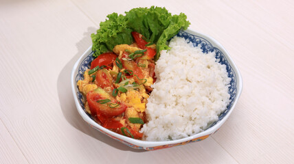 Stir Fry Tomato Egg