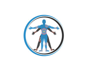 Physiology health logo icon