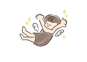 サウナ後にととのう女性のイメージ