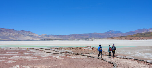 Piedras Rojas também conhecida como Salar de Aguas Calientes ou Salar de Talar, Piedras Rojas é...