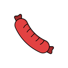 Sausage icon vector design templates simple and modern