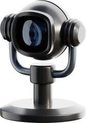 CCTV Camera Indoor 3D Illustration 