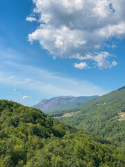 Obraz premium View from Durdevica arc bridge.