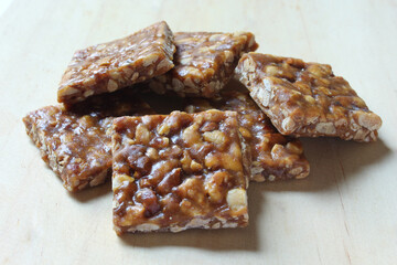 Peanut candy. Traditional northeast Brazilian sweet 