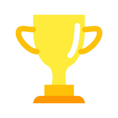 ロイヤリティ、トロフィーを表すカラースタイルのアイコン