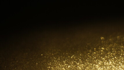 Golden Glitter Bokeh - Radiant and Shimmering Light Effects, Ideal for Adding a Touch of Luxury and Sparkle to Various Creative Projects.
