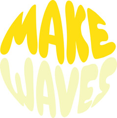 Message Lettering Sphere Warp