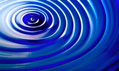 abstract blue spiral