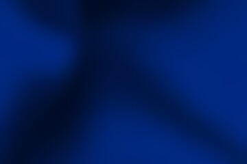 Abstract blurred background image of blue color gradient used as an illustration. Designing posters or advertisements.