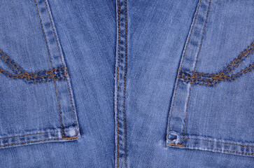 Fototapeta premium Background blue denim