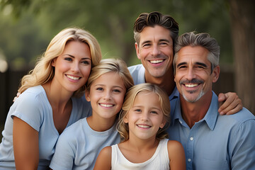 Obraz premium portrait of family