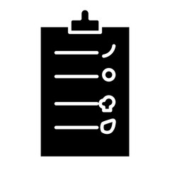 Obraz premium Vegetable List