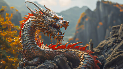 龍のイメージ - image of Chinese Dragon - No1-8 Generative AI