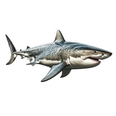 shark isolated on transparent background