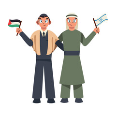 israel and palestina save persons design