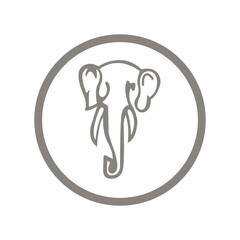 Make a Professional Elephant Icon Vector