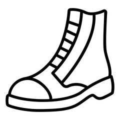 boot outline icon