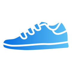 shoes gradient icon