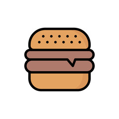 Fast Food Icon Flat Design