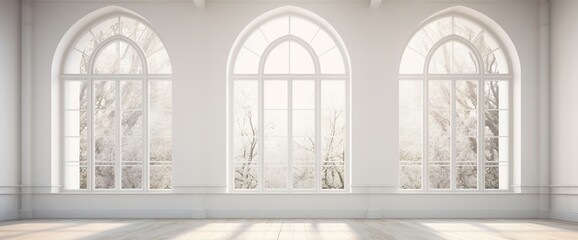 light white room and big window