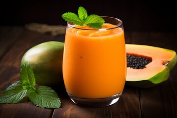 Experience Summer in a Glass with this Refreshing Homemade Papaya Puree