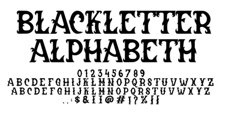blackletter typeset handwritten font Best Alphabet Alphabet Brush Script Logotype Font lettering handwritten.