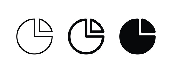 Diagram icon, Pie Chart icon vector illustration for web, ui, and mobile app