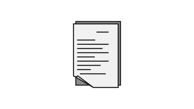 Animation of Letters Icon Design