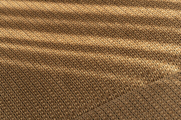 brown beige fabric texture with shadow and light background