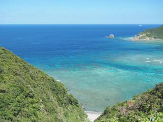 慶良間諸島の美しい海