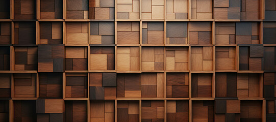 checkered wooden walls 8