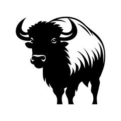 american bison silhouette