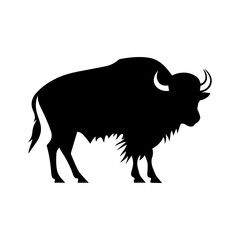 american bison silhouette
