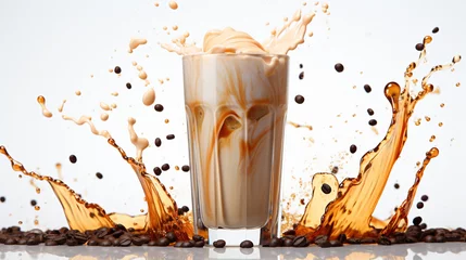 Foto auf Acrylglas cup of coffee HD 8K wallpaper Stock Photographic Image  © AA