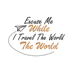 travel t shirt design illustration