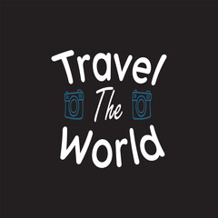 travel t shirt design illustration