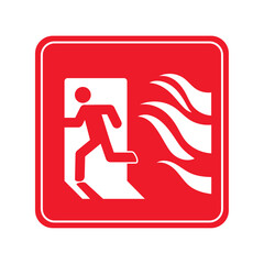 emergency exit signal for fire
