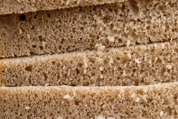 fresh bread using a mixture of wheat and rye flour